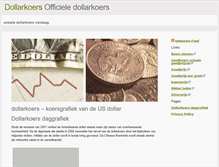 Tablet Screenshot of dollarkoers.co